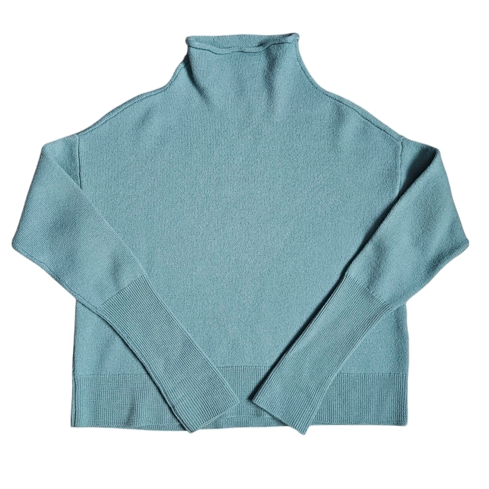 Wilfred Aqua Green Cyprie Pullover Sweater Size S